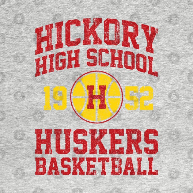 Hickory High School Huskers Basketball (Variant) by huckblade